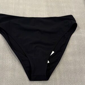 Tory Birch Solid High Leg High Waist Bottom